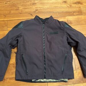 ICON Dark Brown Bomber Jacket